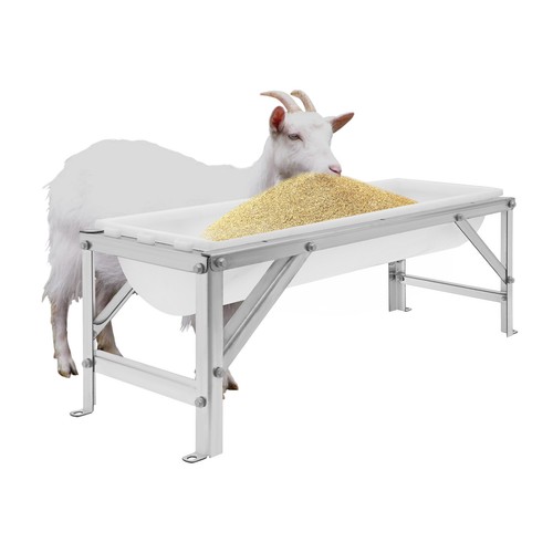 Livestock Feed Trough, Long Large Capacity Feeder, Feed Trough with Stand - Picture 9 of 19