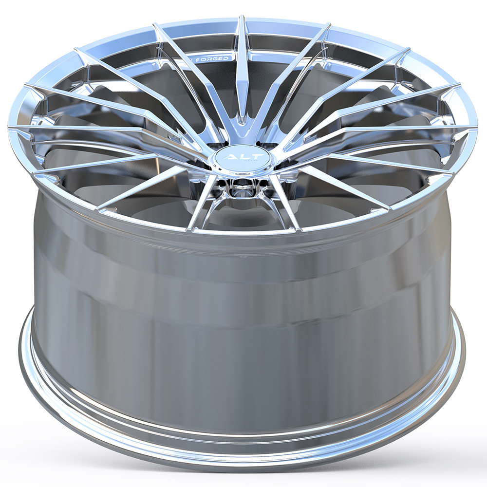 20"/21" ALT8 Mono-Block Forged Chrome Wheels for McLaren 720S 2016-2023