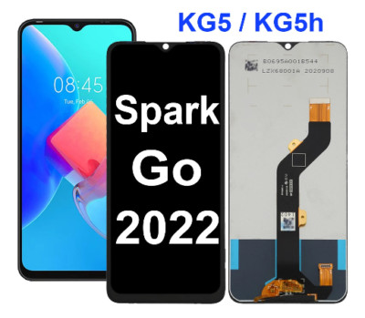 For Tecno Spark Go SparkGo 2022 KG5 KG5h LCD Display Touch Screen Replacement 