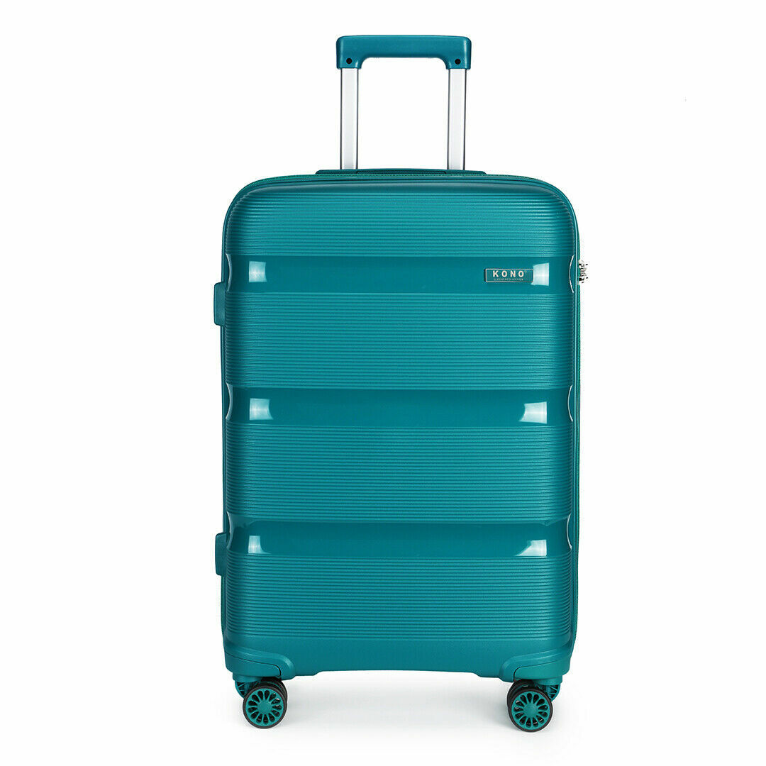Reise Koffer XL KONO Hartschalen-Kofferset In M, L, XL – Leichter Trolley Mit 4×360° Rädern Koffer Faltbar