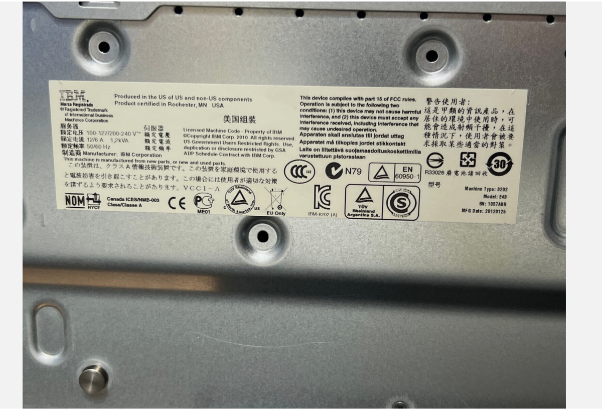 IBM 8202-e4b Power 720 3.0ghz 4-core Power7 Can Custom IBM 8202-e4b Power 720 3.0ghz 4-core Power7 Can Custom