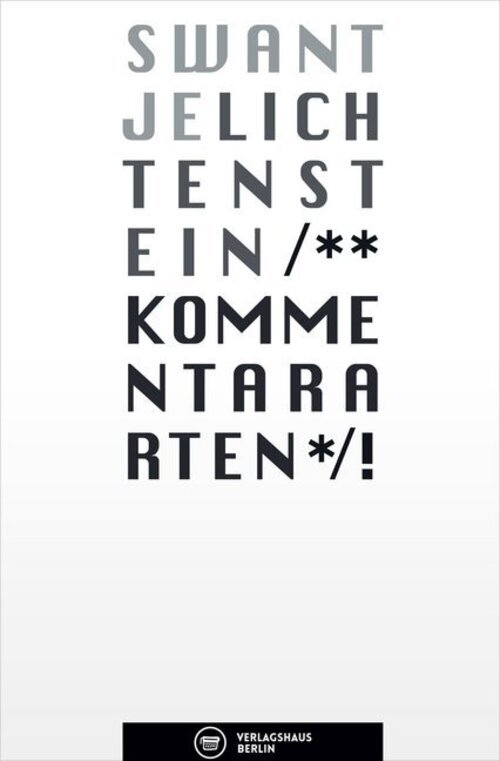 Thumbnail - Swantje Lichtenstein | Kommentararten | Taschenbuch | Deutsch (2015) |