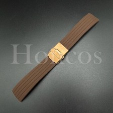 18 20 22 MM Silicone Rubber Watch Strap Band Waterproof Clasp Fits Tudor Bay BN