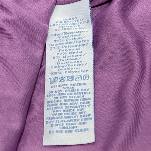 Boden Fit & Flare Midikleid Gr. 12 Lavendel Lila Ponte Strick dehnbar gefüttert - Bild 8 von 9