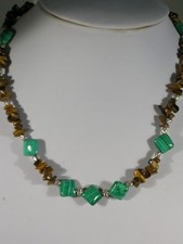 15" Girl's Tiger Eye Necklace