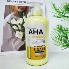 500ml Whitening Body Lotion Hydroxy Acids Vitamin C&E Results 3 Days Moisturize