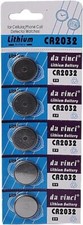 CR2032 x 5 Batteries Lithium 3V DL2032 BR2032 KL2032 Button Coin Battery