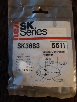 SK 3683/ NTE 5511 S.C.R.