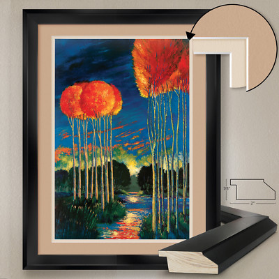 32W''x44H'': BEYOND IMAGINATION by FORD SMITH - DOUBLE MATTE, GLASS and FRAME