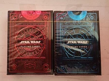 Star Wars Playing Cards Set of 2 Theory 11 - Light & Dark Side 10d3