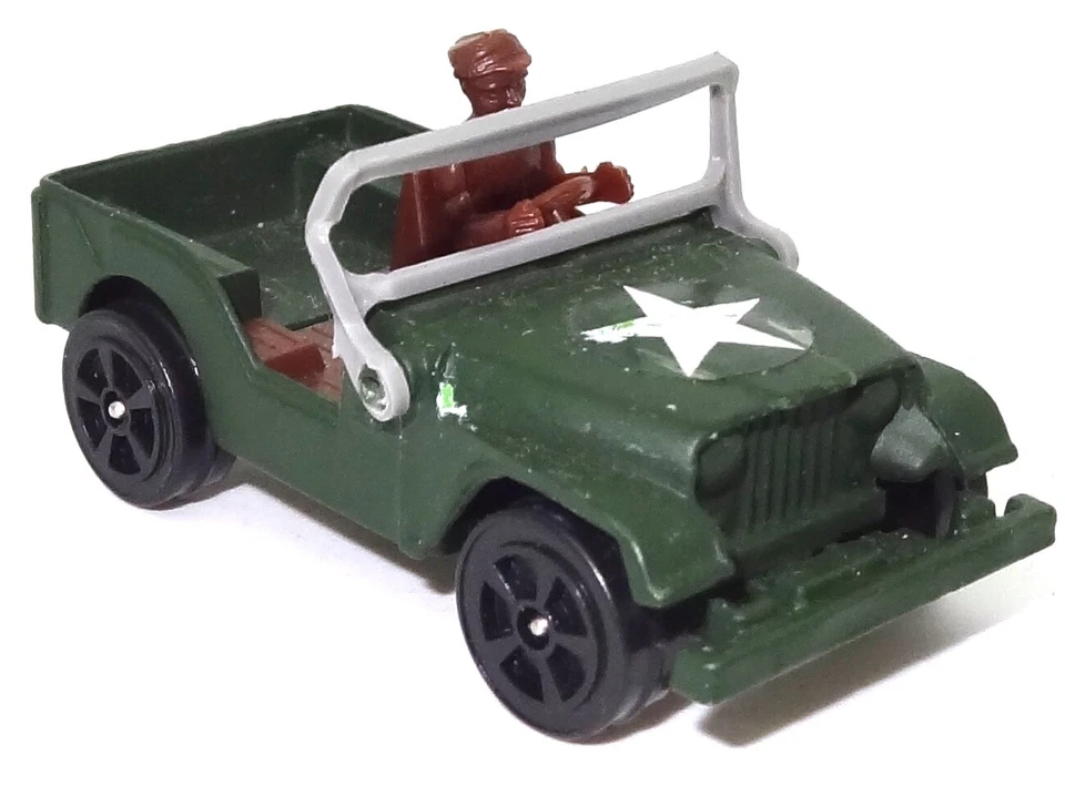 CORGI JUNIORS NO. 76B - WILLYS ARMY JEEP - NEAR MINT - RARE - Image 2 of 3