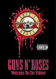 Guns N' Roses (1998) Welcome to the Videos DVD 75 Minutes, Like New Condition