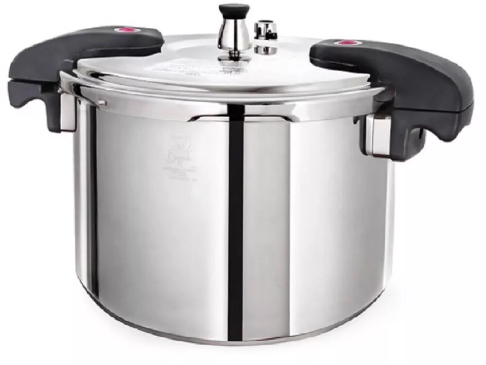 NEW Buffalo Clad Quick Pot Stainless Steel Pressure Cooker 12L