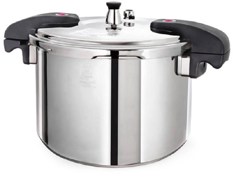 NEW Buffalo Clad Quick Pot Stainless Steel Pressure Cooker 12L