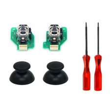 Replace Left & Right 3D Analog Joystick Sensor Module Thumbstick Cap For WiiU