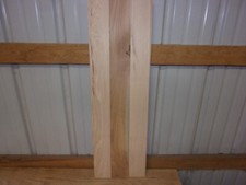 3 PC RUSTIC HICKORY LUMBER WOOD KILN DRIED BOARDS 32"X 3 1/4"X 3/4" LOT 371V