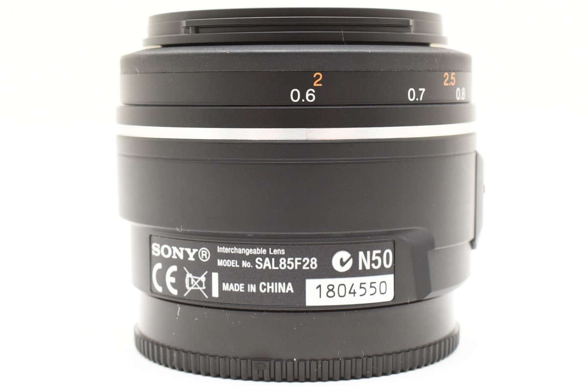 ☆SONY SAL85F28 α 85mm F2.8 Aマウント 単焦点レンズ