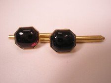 SINGLES 2 5/16" Red Octagon Vintage SWANK Formal Tuxedo Shirt Studs Prom k65