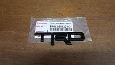 Toyota Tacoma Trd Black Painted Metal Emblems - Oem New Pt413-35120-03