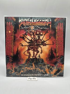 KING GIZZARD AND THE LIZARD WIZARD Nonagon Infinity Live GITD Sand Filled Vinyl