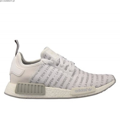 SNEAKER ADIDAS NMD_R1 THREE STRIPES WHITEOUT S76518 GR.44 2/3 US 10.5 NEU NMD R1