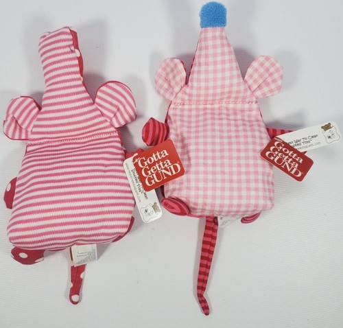 Juego de 2 Gund Beanbag de felpa coleccionables Effie Millie - Imagen 4 de 8