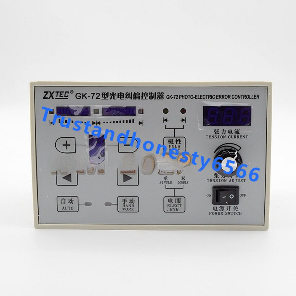 コントローラー　確認用 1PCS NEW FOR ZXTEC GK-72 PHOTO-ELECTRIC ERROR CONTROLLER#HL | eBay