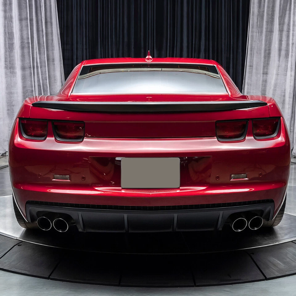 APTO PARA CHEVROLET CAMARO 2010-2013 BISEL LUCES TRASERAS LUZ NEGRA 4 PIEZAS Foto 2 de 4