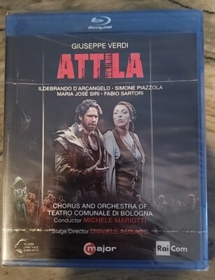 Giuseppe Verdi - Attila (Blu-ray, 2019) Michele Mariotti 