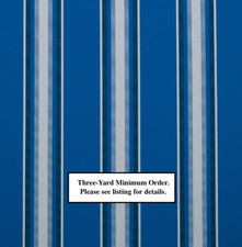 Sunbrella Pacific Blue Fancy 4755-0000 Awning Marine Outdoor Shade Fabric 46" W