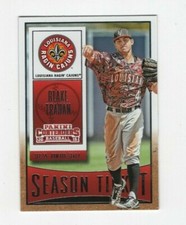 2015 PANINI CONTENDERS SEASON TICKET BLAKE TRAHAN CINCINNATI REDS #15