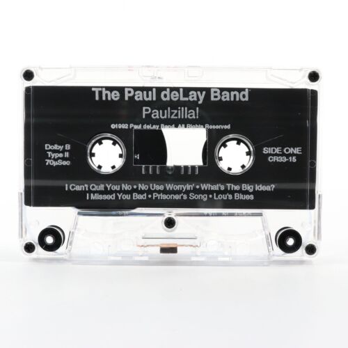 Paulzilla by The Paul DeLay Band (Cassette Tape, 1992, Criminal Records) TESTED - Picture 4 of 6