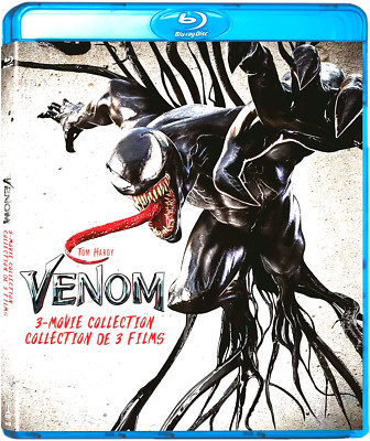 Venom 3 Movie Collection (Blu-ray + Digital) BRAND NEW SEALED