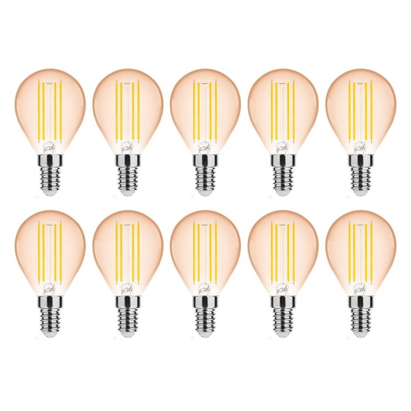 Modee E14 Led-Lampe P45 4W 360Lm 1800K Extra Warmweiß 10 StüCk-image