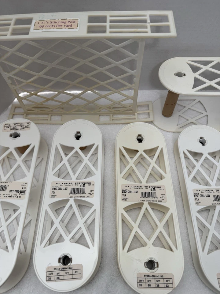 Vintage Plastic Spool for Lace, Trims, elastic, ric rac or Ribbons - Image 3 of 4