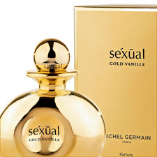 Michel Germain Sexual Gold Vanille Eau de Parfum Spray 4.2 fl oz / 125 ml New