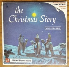 1948 Christmas Story View Master Packet B383 3 Reel Set Book Complete Bible