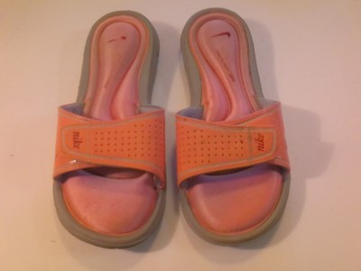 Nike Comfort Womens Footbed Slides Sandals Flip Flops Size 8 Slip On Pink