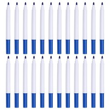 Chalk Board Marker Pens, 24 Pcs Liquid Chalk Markers Erasable, Dark Blue