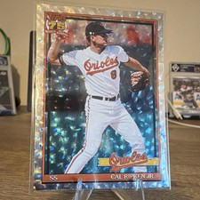 Topps 2026 Series 1 75th Anniversary Foilboard Cal Ripken Jr. T91-87 Orioles