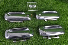 Toyota Aristo Jzs Lexus Gs Outer Door Handles Set Chrome 4 Pcs Oem Jdm Used