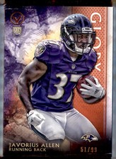 2015 Topps Valor #48 Javorius Allen Glory #/99