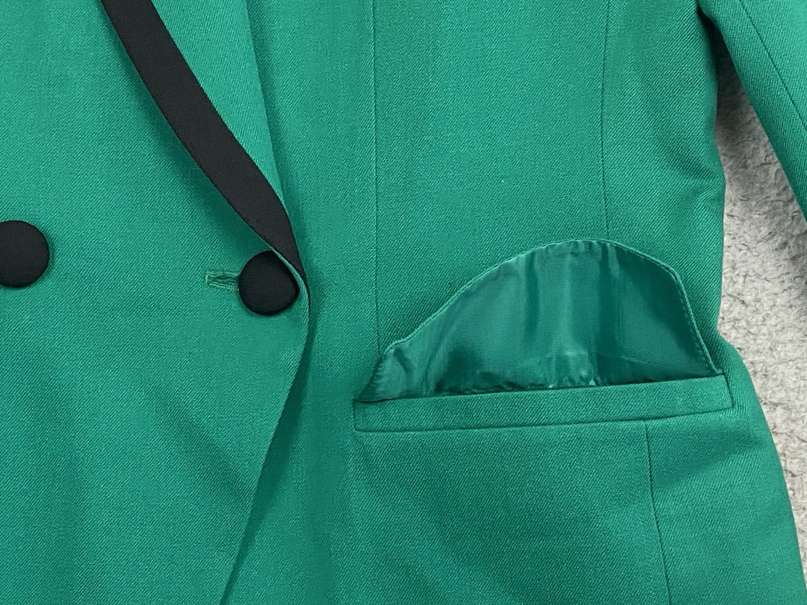 Vtg Pendleton Size 8 Classic Double-Breasted Wool… - image 7