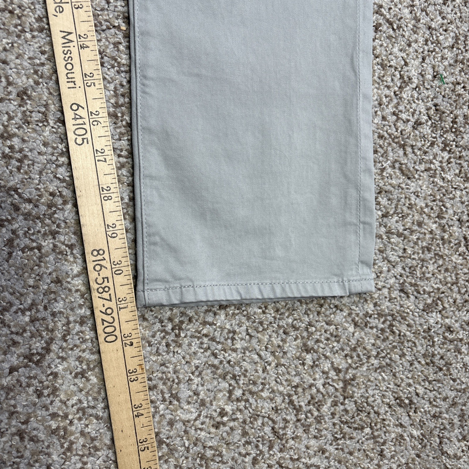 AG Adriano Goldschmied The Everett Slim Straight Pants Mens 32x32 Fits 33 X 31 - View 11