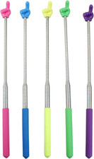 5 Pcs Retractable Teacher Pointer Sticks Extendable Finger Pointing Tools