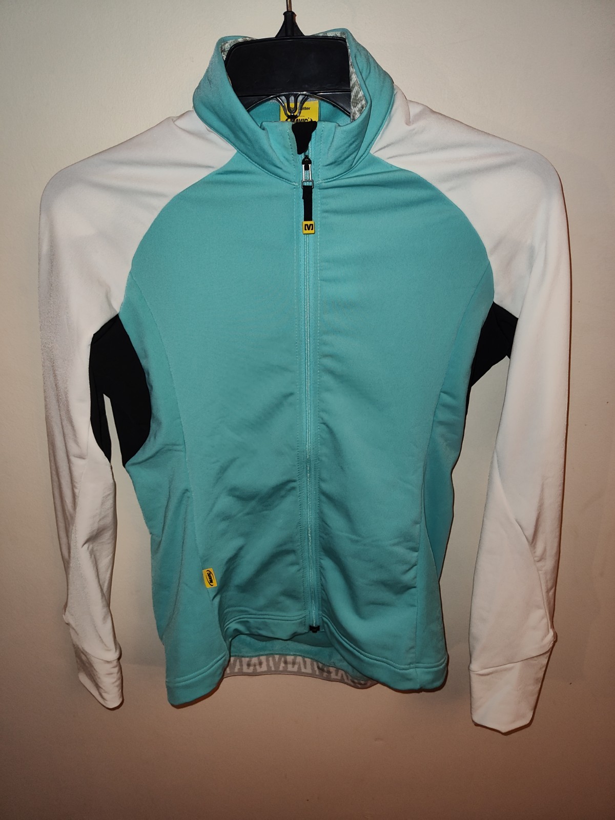 Mavic Light blue Full zip New w/tags Cyclist, Runner, active