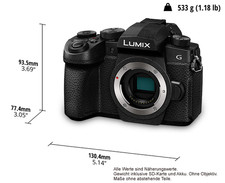Panasonic Lumix DC-G91EG-K - LUMIX G DSLM Wechselobjektivkamera - DC G91EGK