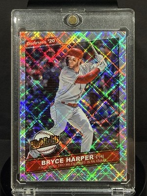 BRYCE HARPER 2020 HIGHLIGHTS  DIAMONDS INVESTMENT CARD PHILLIES NLMVP 21