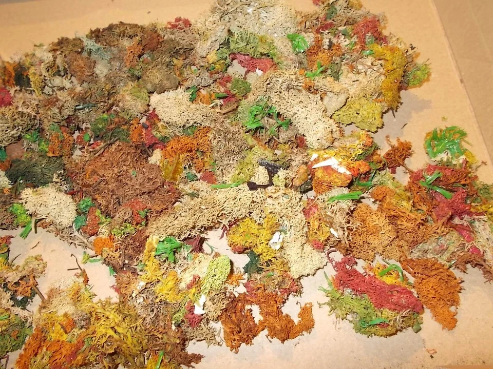 Irisch Moos - Reste in verschiedenen farblichen Sorten - Bild 3 von 3