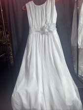 Flower girl Lacey wedding bridesmaid dresses kids Size 14